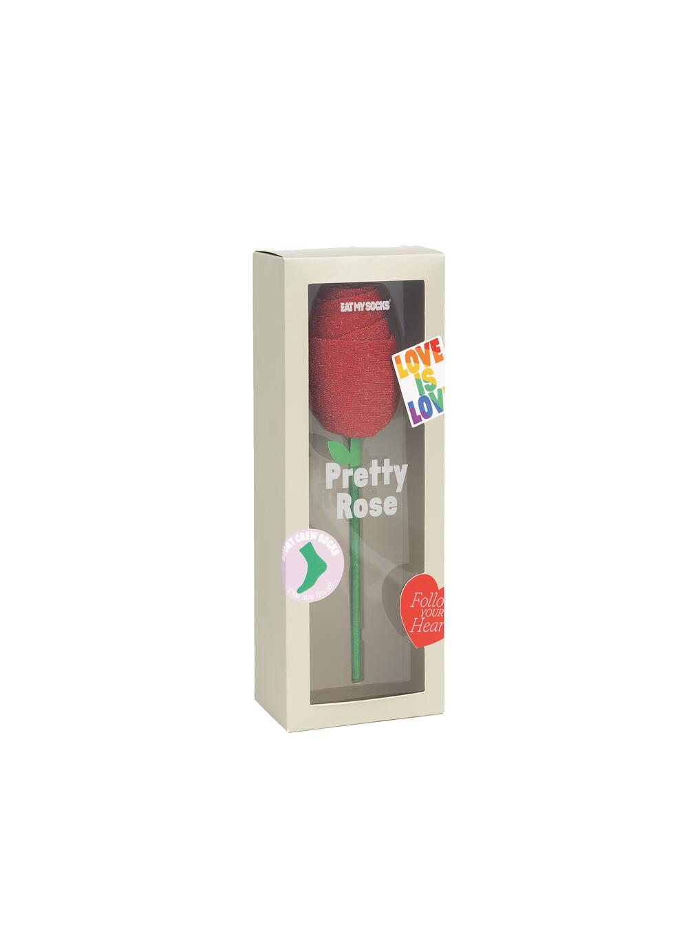 Pretty Rose strømper - rød